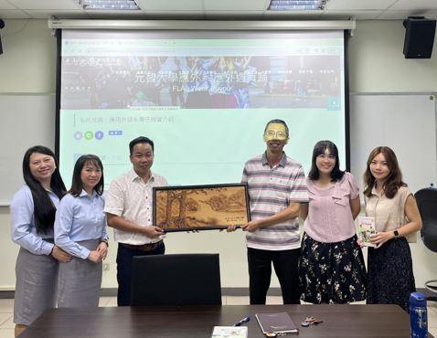  應外系與越南Yersin University of Da Lat進行跨域教學合作 